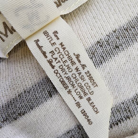 Matilda Jane Womens Classic With A Twist Top Medium Boho Cream Stripe Crochet - Picture 10 of 11